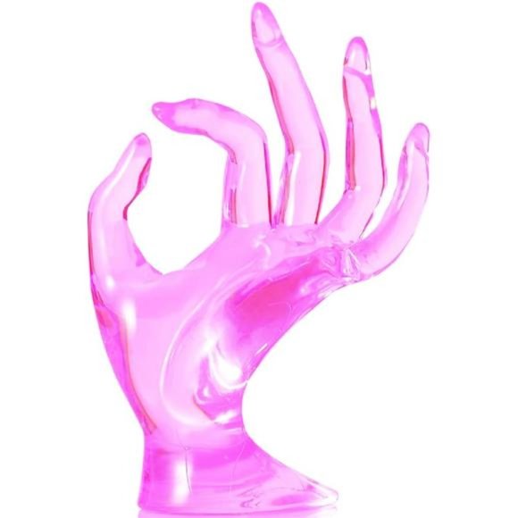 Ring Holder,Pink Room Decor,Hand Jewelry Display Holder,Danish Pastel Room Decor - Picture 3 of 7
